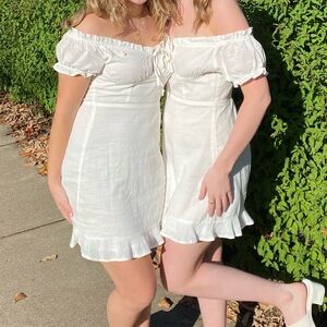 Urban Outfitters off the shoulder mini dress